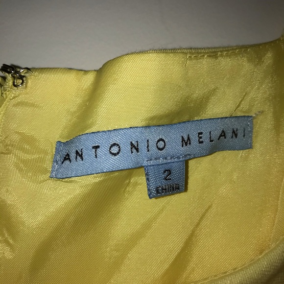 Yellow women’s size 2 dress - Picture 3 of 3